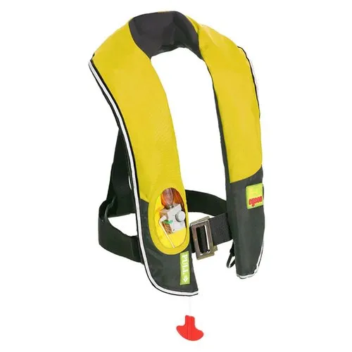 Yellow Polyester Inflatable Life Jackets